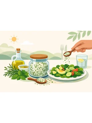 Kräutersalz für bewusste Ernährung im Alltag - Kräutersalz für bewusste Ernährung im Alltag