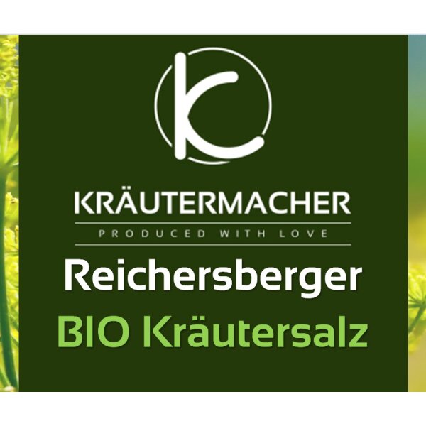 BIO Reichersberger Kräutersalz kbA 150g Glas