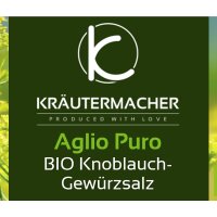 BIO Knoblauchsalz "Aglio Puro" kbA 100g Glas