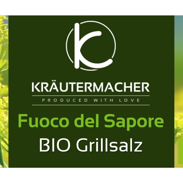 BIO GrillSalz "Fuoco del Sapore" kbA 100g Glas