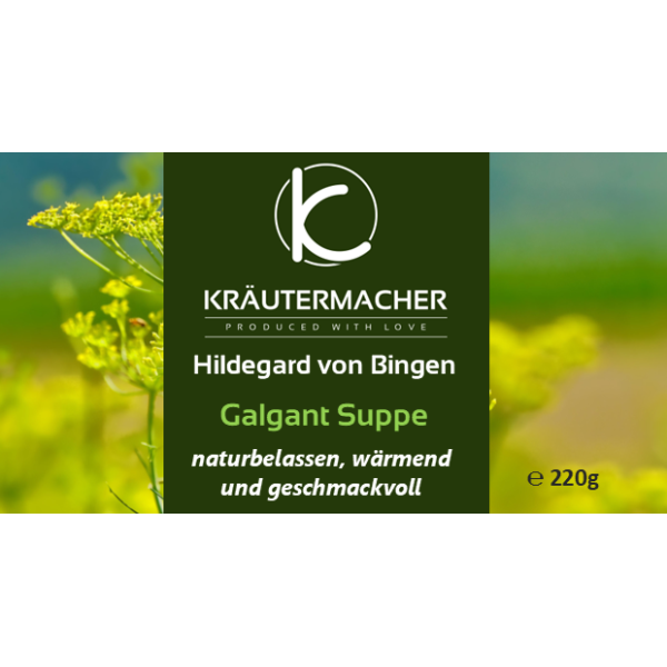 Hildegard von Bingen Galgant Suppe 220g - Vegan Ohne Hefe