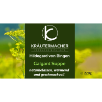 Hildegard von Bingen Galgant Suppe 220g - Vegan Ohne Hefe