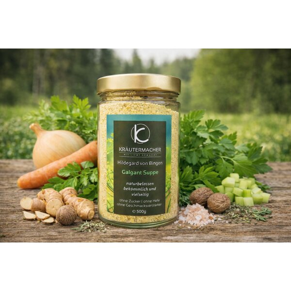 Hildegard von Bingen Galgant Suppe 500g - Vegan Ohne Hefe