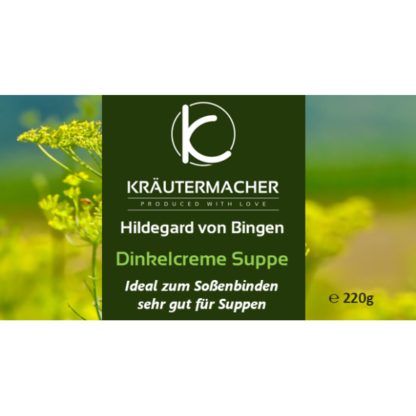 Hildegard von Bingen Dinkelcreme Suppe 220g - Vegan Ohne Hefe