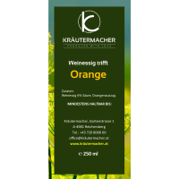 Weinessig trifft Orange