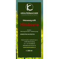 Weinessig trifft Himbeere