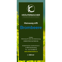 Weinessig trifft Brombeere