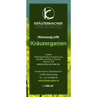 Weinessig trifft Kräutergarten
