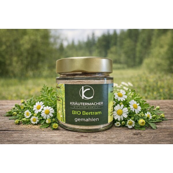 BIO Bertram gemahlen kbA 50g Glas